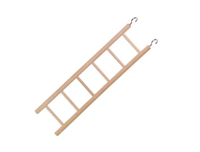 Obrázok produktu pre Drevený rebrík Nobby 6 priečok, 26 x 7 cm