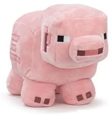 Produktbild von Barrado – Minecraft – Schwein – Plüschtier 30 cm