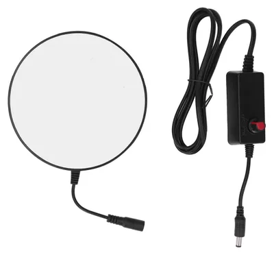 Mikroskop-Ringlicht, einstellbare Helligkeit, ABS, Labor, Schule