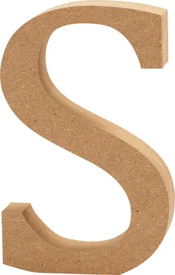 Produktbild von Creativ Company Letter S MDF 8cm, 1.