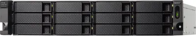 Immagine prodotto di QNAP TL-R1200C-RP enclosure per unità di archiviazione enclosure per HDD/SSD Nero, grigio 2,5/3,5"