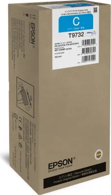 Produktbild von Epson Cyan XL Ink Supply Unit, Hohe (XL-) Ausbeute, Cyan, 192,4 ml, 1 Stück(e), 22000 Seiten