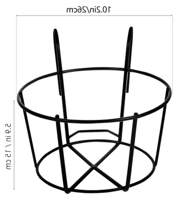 Produktbild von 2 Stück Hängeländer Pflanzgefäße für Balkon und Garten