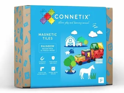 Produktbild von Connetix Magnetkacheln Motion Set 24-teilig
