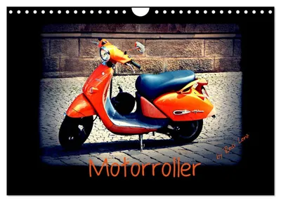 Produktbild von Motorroller (Wandkalender 2027 DIN A4 quer), CALVENDO Monatskalender