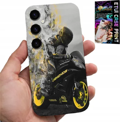 Image de Étui Pour Samsung Galaxy S24 Plus - Moto Fan Plusieurs Motifs De Dos
