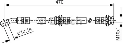Produktbild von Bosch Bremsschlauch  1 987 481 149