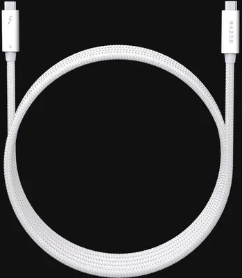 Immagine prodotto di Cavo Razer Thunderbolt 4, 2 m (bianco, fino a 100 watt) (RC21-01870200-R3M1)