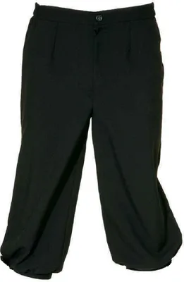 Produktbild von T2019-S schwarz Herren Kniebundhose Mittelalter-Pirat Gr.S