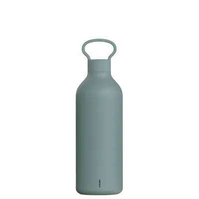 Produktbild von Stelton Isolierflasche Tabi, Trinkflasche, Stahl, Kunststoff, Dusty Green, 1 L, 373-4