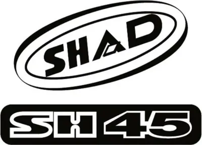 Produktbild von Aufklebersatz für SHAD SH45 Motorrad-Topcase