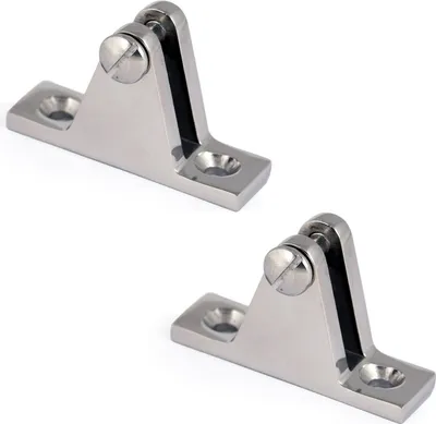 Produktbild von 2x Verdeckbeschlag mit Schraubbolzen, für Gestänge von Persenning, Camperverdeck, Sonnensegel Sprayhood