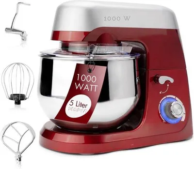 Immagine prodotto di Impastatrice 5 L 1000 W Rossa