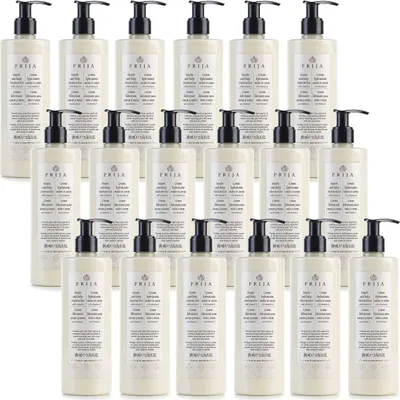 Produktbild von PRIJA Feuchtigkeitsspendende Hand- und Körpercreme mit Vitamin E, 18x380ml
