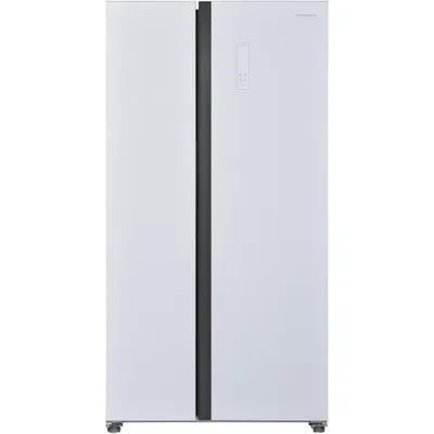 Produktbild von Heinner HSBS-H442NFGWHE++, Freistehend, Amerikanische Tür, Weiß, 2 Tür(en), Berührung, LED