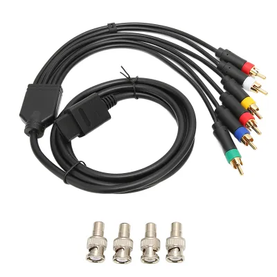 Obrázok produktu pre RGB RGBS kompozitný kábel, RGB kompozitný kábel, RGB RGBS multifunkčný kompozitný kábel, komponentný AV kábel, RGB komponentný video kábel, kábel
