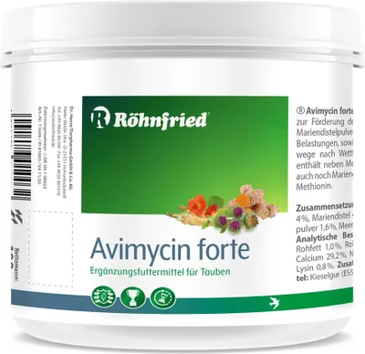Produktbild von Röhnfried Avimycin forte 400 gramm zur Förderung des Stoffwechsels