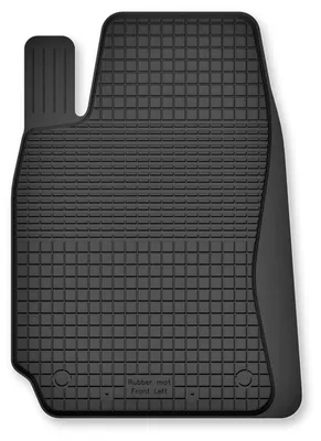 Image de Tapis conducteur en caoutchouc pour Volkswagen Passat B5 FL 2000-2005 (berline/break) – noir, semi-universel, adapté