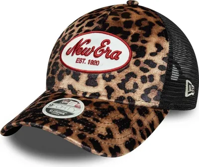 Produktbild von New Era Damen 9Forty Trucker Cap - PATCH animal leopard