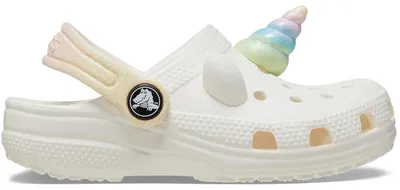 Produktbild von Crocs Classic I Am Rainbow Unicorn Clog Mädchen Sandale Weiß (Chalk), 209701-0WV