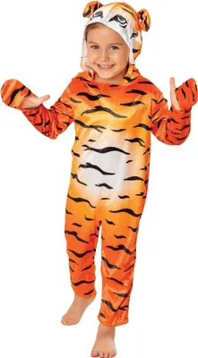 Produktbild von Rubies - Kostüm - Kinder BN5777 (128) (Orange/Schwarz/Weiß)