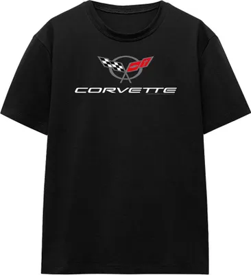 Produktbild von Chevrolet - "Corvette Modern" T-Shirt für Damen TV21700 (XL) (Schwarz)