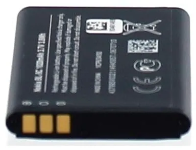 Produktbild von Akku für Nokia 2730 Classic Li-Ion 3,7 Volt 1020 mAh schwarz.
