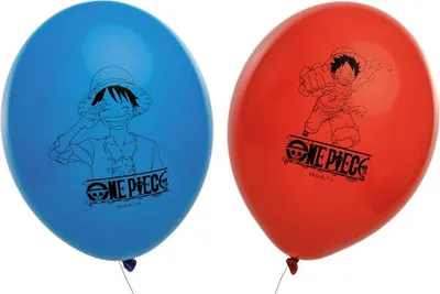 Productafbeelding van 6 latexballonnen, One Piece, 27 cm -