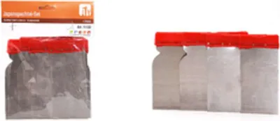 Produktbild von 4er Japanspachtel-Set, 50/80/100/120 mm