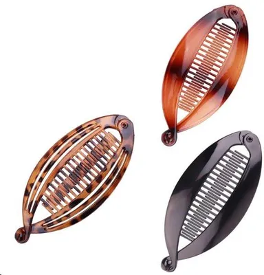 Produktbild von Klein Haarklemmen für gebrochenes Haar, 2 Stück, unsichtbar