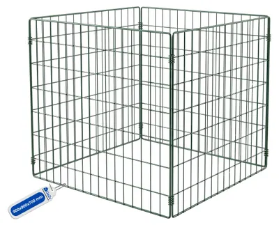 Productafbeelding van Compostbak - 560 liter - Gaas - Gepoedercoat staal - 90 x 90 x 70 cm