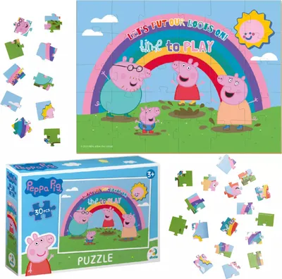 Image de Puzzle de 30 pièces. Peppa Pig