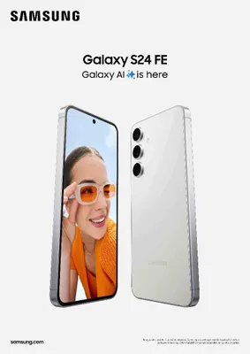 Produktbild von Samsung Galaxy S24 FE 256 GB Silber