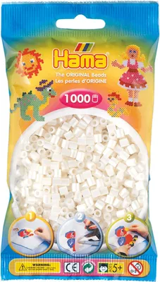 Immagine prodotto di Hama Bügelperlen 207-64 Hama Bügelperlen midi, perlmutt, im Beutel