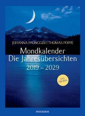 Produktbild von Mondkalender - die Jahresübersichten 2019-2029