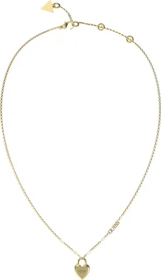 Produktbild von Damen Gold Guess Herz Halskette 45cm