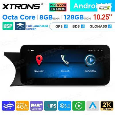 Produktbild von Xtrons QAM1245M12C45L Android Autoradio Mercedes-Benz C-Klasse W204 GPS