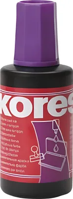 Immagine prodotto di Kores Stempelfarbe, Inhalt: 27 ml, violett