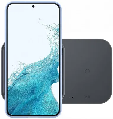 Productafbeelding van Samsung Wireless Charger Duo Pad zonder Adapter - Zwart EP-P5400BB