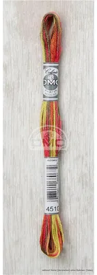 Productafbeelding van DMC Stickgaren Mouline, kleur 517 - 4510, 6-strengs, 8 meter
