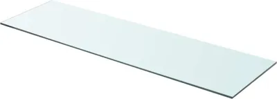Produktbild von vidaXL Regalböden 2 Stk. Glas Transparent 90x25 cm