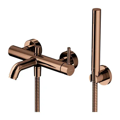 Produktbild von Omnires Y Y1231CP Badewannenarmatur mit Set, Kupfer
