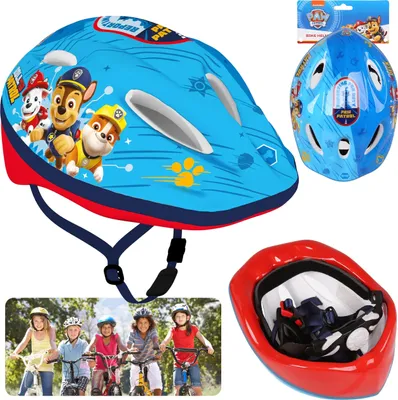 Produktbild von Paw Patrol Blauer Kinderfahrradhelm, für Jungen, verstellbar 52-56 cm
