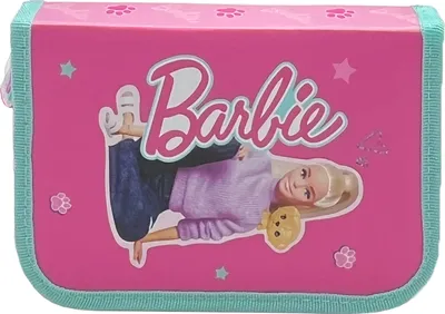Produktbild von Feder-Mäppchen Kinder Barbie Mädchen Federmappe Etui