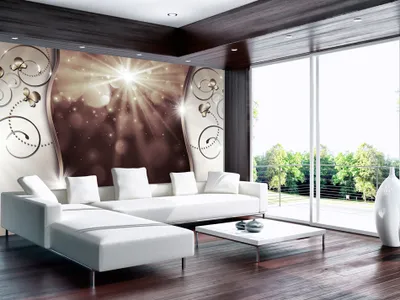 Produktbild von Vlies Fototapete 350x256 cm Tapeten Wandtapete XXL Abstrakt Ornament f-A-0098-a-b