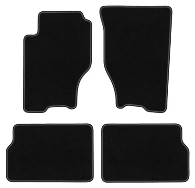 Image de Tapis de sol en moquette pour Kia Sorento I 2003-2009 (SUV) – jeu 4 pièces, noirs, sur mesure – Wielganizator BASIC