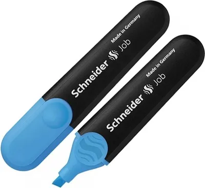 Produktbild von Schneider Schreibgeräte Job, 10 Stück(e), Blau, Schwarz, Blau, Schwarz, Blau, 1 mm, 5 mm