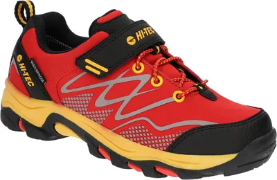 Produktbild von Hi-Tec Blackout Low Jr rot/schwarz Gr. 33