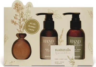 Obrázek produktu pro Dárková sada do koupele Naturals s vázou