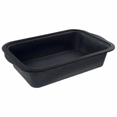 Immagine prodotto di Casseruola Zenker 28,5 x 18,5 cm, pirofila di alta qualità in silicone rinforzato con fibra di vetro e bordo in nylon solido, pirofila per brownie e lasagne con eccellenti proprietà antiaderenti per la casa (colore: nero)
